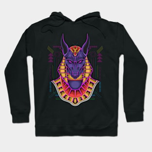 the anubis metal tshirt design Hoodie